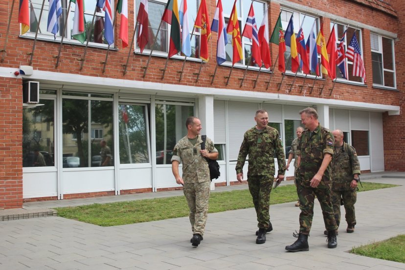Lietuvoje lankėsi SHAPE vyriausiasis puskarininkis