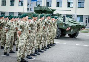 NATO priešakinių pajėgų kovinės grupės Lietuvoje 8-ajai rotacijai vadovauja plk. ltn. P. Papenbrokas - 3
