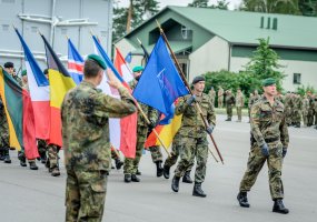 NATO priešakinių pajėgų kovinės grupės Lietuvoje 8-ajai rotacijai vadovauja plk. ltn. P. Papenbrokas - 5