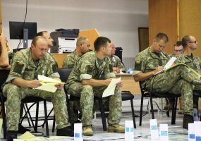 Atnaujintos Sausumos pajėgų Valdymo elemento treniruotės - 1