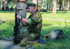 Rezervistai atnaujina žinias, kad prireikus sėkmingai galėtų dalyvauti šalies gynyboje - 4