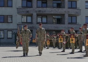 Didžiosios Kovos apygardos 8-ajai rinktinei vadovaus plk. ltn. Vaidotas Šidlauskas - 1