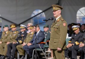 Naujasis Lietuvos kariuomenės Karinių jūrų pajėgų vadas – jūrų kapitonas Giedrius Premeneckas	 - 1