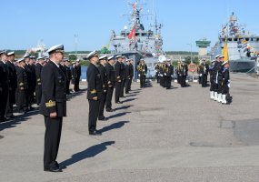 Naujasis Lietuvos kariuomenės Karinių jūrų pajėgų vadas – jūrų kapitonas Giedrius Premeneckas	 - 3
