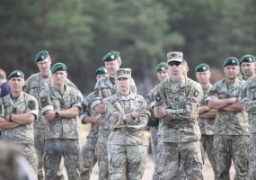 Paskutiniame pratybų ,,Grifono kirtis 2020 / Medžiotojas 2020’’ etape – pėstininkų operacija,... - 5