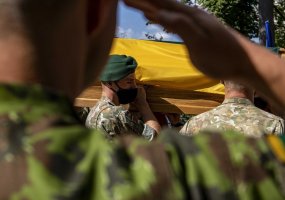 Iškilmingai perlaidotas partizanas J. Streikus-Stumbras - 5