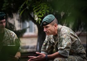 Birutės ulonų bataliono vyriausiasis puskarininkis: „Galioja auksinė taisyklė išsikelti tikslus... - 1