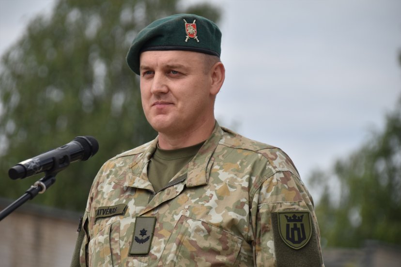 Naujasis Ryšių ir informacinių sistemų bataliono vadas – majoras Marius Latvėnas