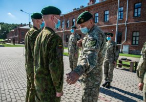 Parengtąjį Lietuvos kariuomenės rezervą papildė dar viena karo inžinierių laida - 1