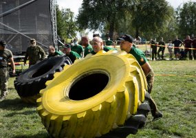Krašto apsaugos savanorių pajėgų žaidynėse pergalę iškovojo 8-osios rinktinės kariai savanoriai - 5