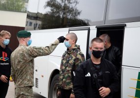 MPB „Geležinis Vilkas“ jauniesiems kariams – pirmoji tarnybos diena - 1