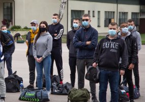 MPB „Geležinis Vilkas“ jauniesiems kariams – pirmoji tarnybos diena - 3
