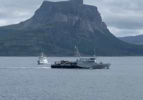 Nuolatinės NATO priešmininių laivų grupės laivai dalyvavo pratybose ,,Smėlėtoji pakrantė 20“  - 1