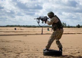 Geriausias Sausumos pajėgų pėstininkų skyrius tarnauja Trakų savanorių kuopoje - 1