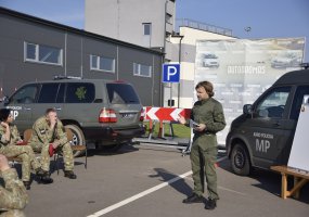 Karo policijos mokymo centre vyko pirmasis vairavimo sudėtingomis sąlygomis kursas - 1