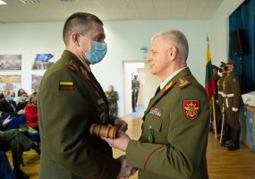 Pasikeitė Lietuvos kariuomenės Gynybos štabo viršininkas - 1