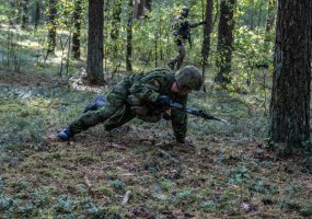 Pirmosios parengtojo rezervo karių pratybos Juozo Vitkaus inžinerijos batalione  - 2