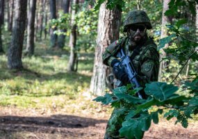 Pirmosios parengtojo rezervo karių pratybos Juozo Vitkaus inžinerijos batalione  - 5