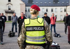Lietuvos kariuomenės Karaliaus Mindaugo husarų batalionas sulaukė per 150 rezervo karių - 2