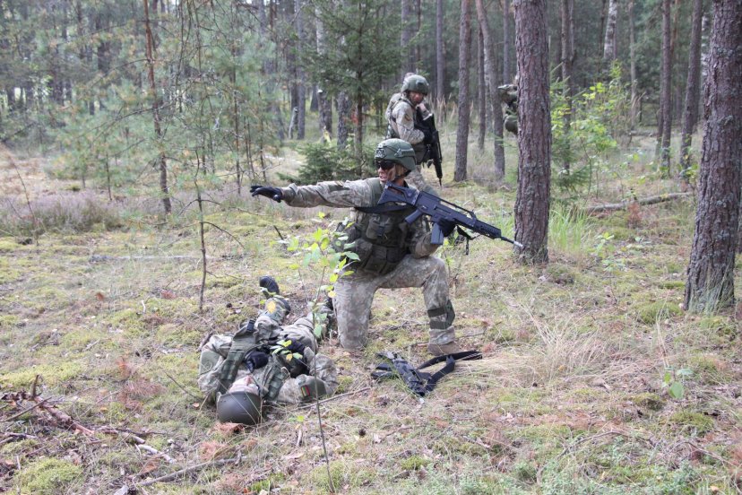 Įveiktas instruktoriaus  kursas – galimybė karinį rengimą padaryti efektyvesnį