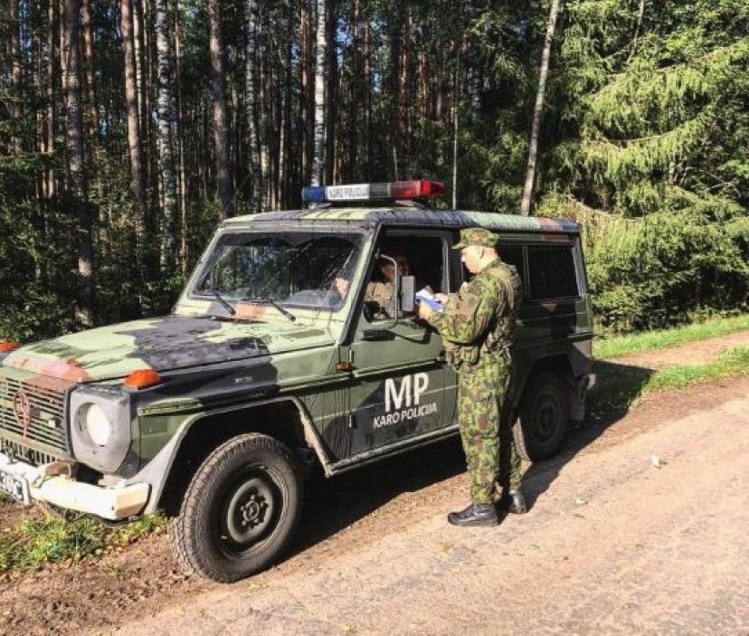 Beveik 60 rezervo karo policininkų atnaujino karines žinias ir įgūdžius