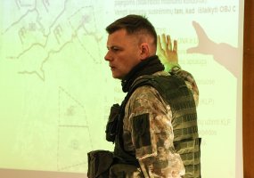 Gen. ltn. Valdemaras Rupšys lankėsi Motorizuotoje pėstininkų brigadoje „Žemaitija“ - 2