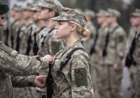 Iškilminga priesaikos ceremonija Algirdo batalione - 3
