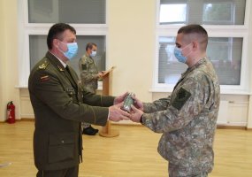 Lyderių ugdymas Puskarininkių karjeros II pakopos kurse - 1