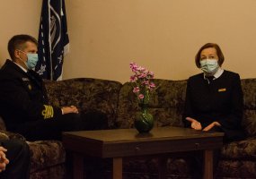 Karinių jūrų pajėgos  bendradarbiaus su Klaipėdos jūrų kadetų mokykla - 2