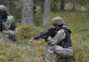 Pasveikę nuo COVID-19 infekcijos Kęstučio bataliono NPPKT kariai grįžo į rikiuotę  - 2