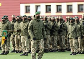 Dragūnų bataliono kariams linkėta laikytis priesaikos  Lietuvai vertybių  - 1