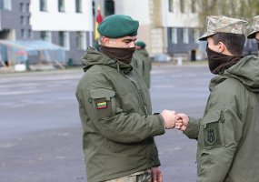 Mokomajame pulke per 260 karių įgijo karybos pagrindus - 1