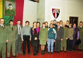Konkurso „Ką žinai apie Lietuvos kariuomenę“ organizatoriai dėkoja moksleiviams ir jų mokytojams - 6