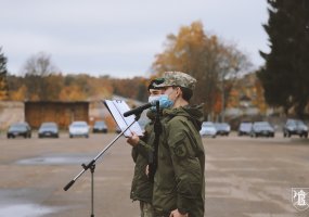 Birutės ulonų batalione prisiekė jaunieji kariai - 2
