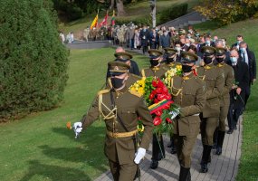 Monument of the commander of the resisting Lithuania, Brig Gen A. Ramanauskas-Vanagas unveiled - 1