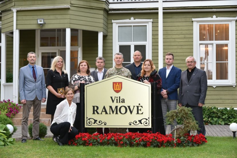 Kariuomenės vadas Palangoje aptarė ramovių veiklos klausimus
