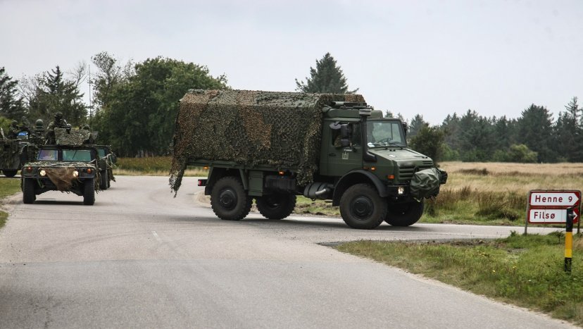 Žvalgų bendradarbiavimas su Danijos kariais–pasiruošimas NATO budėjimui