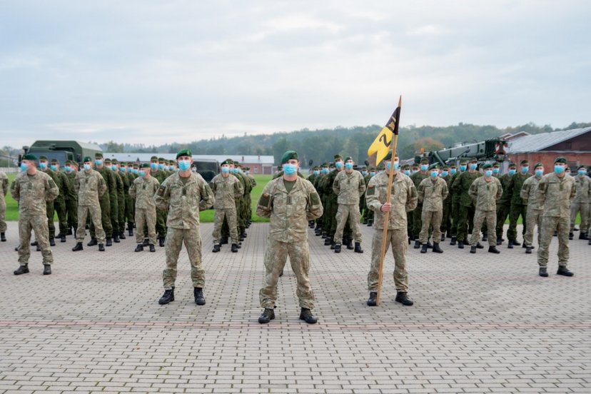 Baigiamasis Inžinerijos bataliono rezervo karių mokymų akordas – lauko taktikos pratybos