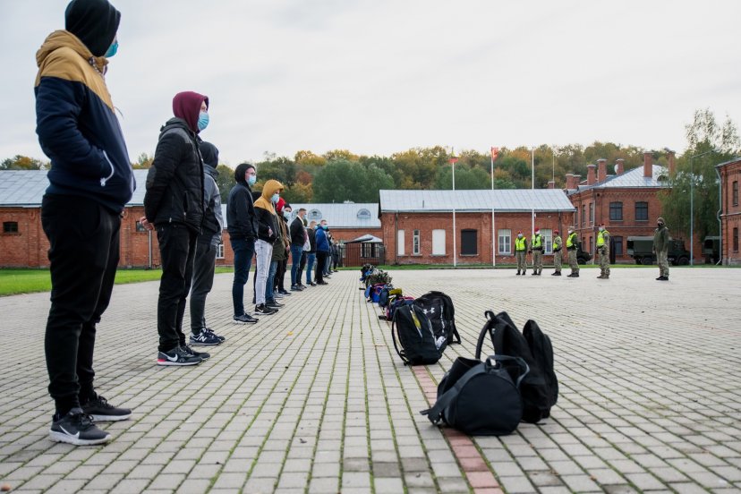 Tarnybą Inžinerijos batalione pradeda 7-oji šauktinių laida