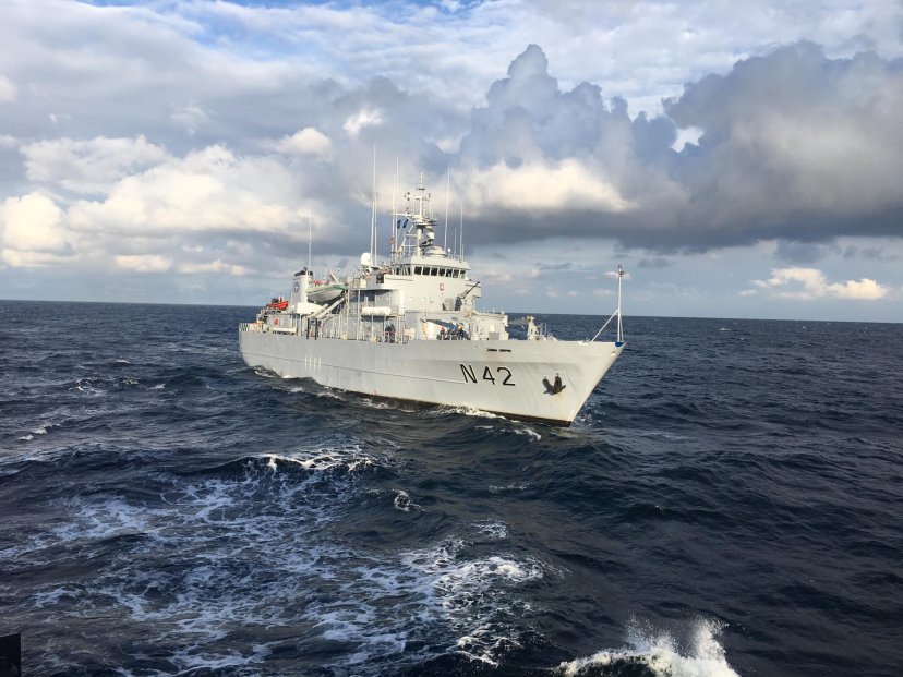 Lietuvos karininko vadovaujami NATO laivai dalyvavo išminavimo operacijoje Estijoje