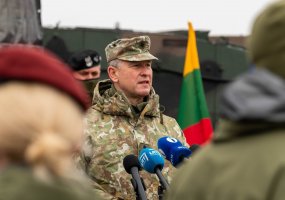 NATO Jungtinės sąjungininkų vadavietės  vadas Jörg’a s Vollmer’is: NATO gali greitai suteikti... - 1