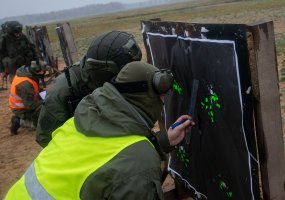 Gedimino štabo bataliono NPPKT kariams prasidėjo naujas karinio rengimo etapas - 4