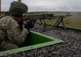 Gedimino štabo bataliono NPPKT kariams prasidėjo naujas karinio rengimo etapas - 5