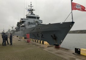 NATO laivų grupė po išminavimo operacijos lankosi Klaipėdoje  - 2