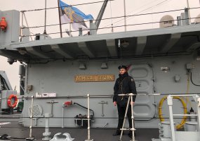 NATO laivų grupė po išminavimo operacijos lankosi Klaipėdoje  - 5