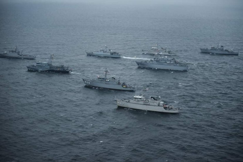 NATO laivų grupė po išminavimo operacijos lankosi Klaipėdoje 