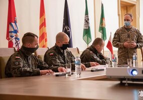 Lenkijos kariai treniravosi perdislokavimo į Lietuvą procedūras - 5