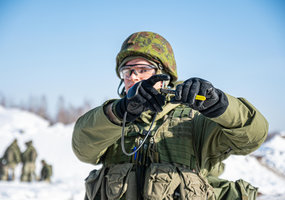 Pirmosios sprogdinimo pratybos – įveiktas jaunųjų karių iššūkis - 2