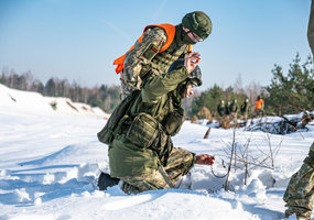 Pirmosios sprogdinimo pratybos – įveiktas jaunųjų karių iššūkis - 3