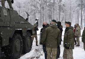 Minister of National Defence visited NATO enhanced Forward Presence Battalion Battle Group - 4